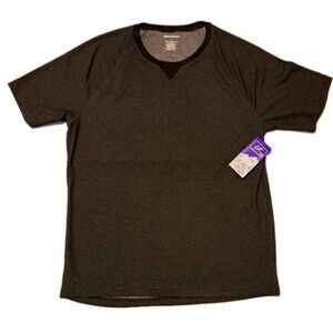 Urban Frontier UF Men’s Large Black 100% Polyester NWT T-Shirt Style M-7716